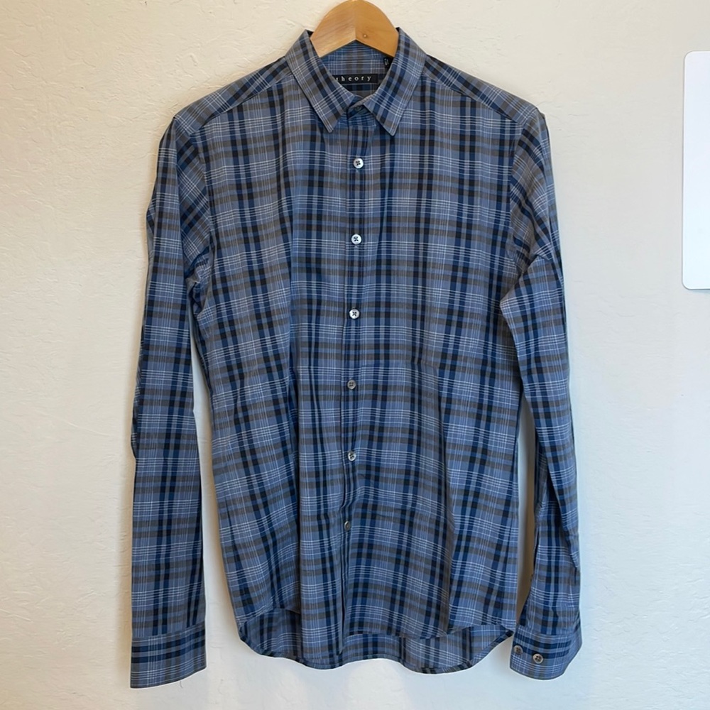 Theory button down (XS)